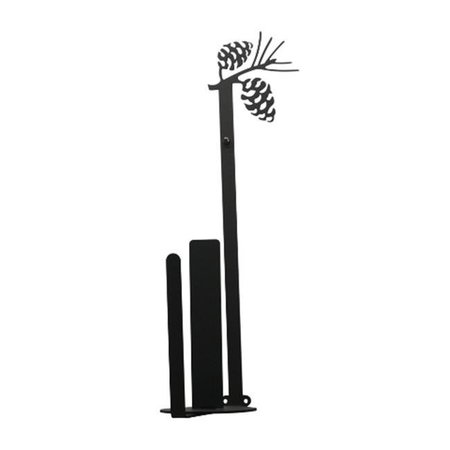 VILLAGE WROUGHT IRON Village Wrought Iron PT-A-89 Pinecone Paper Towel Holder PT-A-89